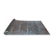 Sideview of Oriental Light Blue Industrial Rug, urb2446lblu