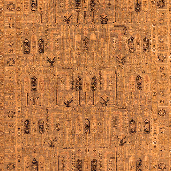 Oriental Orange Industrial Rug, urb2447org