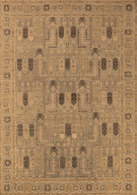 Oriental Brown Industrial Rug, urb2447brn