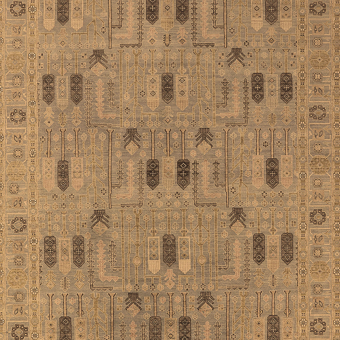 Oriental Brown Industrial Rug, urb2447brn