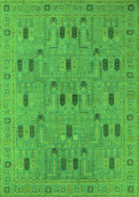 Oriental Green Industrial Rug, urb2447grn