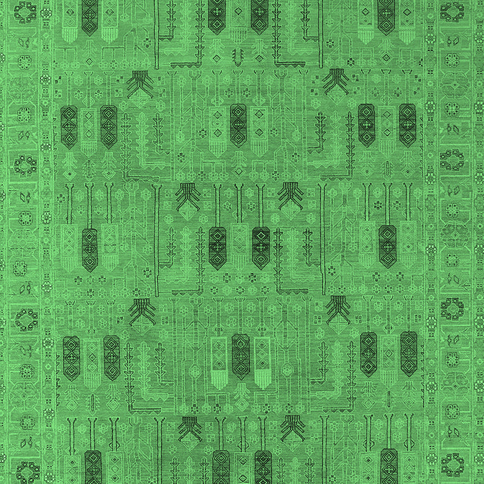 Oriental Emerald Green Industrial Rug, urb2447emgrn