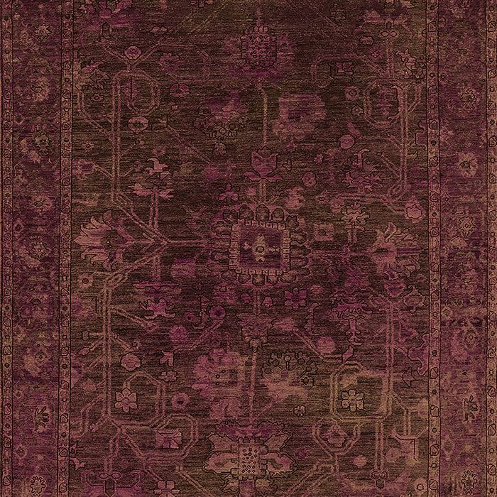 Persian Orange Bohemian Rug, urb2448org