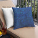 Front View of Mid-Century Modern Urban Square Denim Dark Blue Throw Pillow, 18 inch by 18 inch, pwurb2448