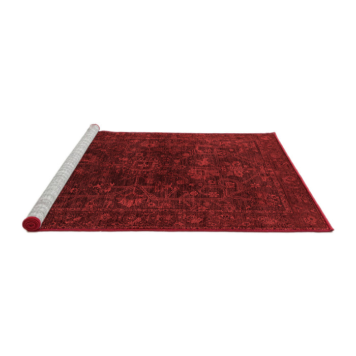 Bohemian Red Washable Rugs