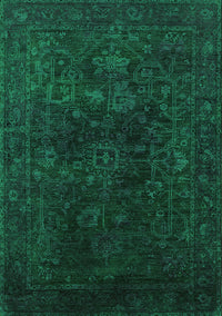 Persian Green Bohemian Rug, urb2448grn