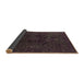 Sideview of Persian Brown Bohemian Rug, urb2448brn