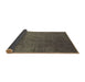 Sideview of Oriental Brown Industrial Rug, urb2449brn