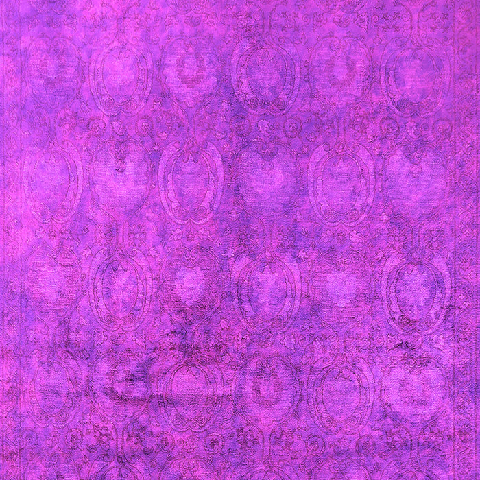 Machine Washable Oriental Pink Industrial Rug, wshurb2450pnk