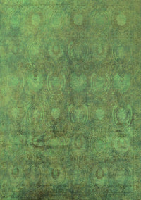 Oriental Green Industrial Rug, urb2450grn