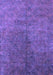 Machine Washable Oriental Purple Industrial Area Rugs, wshurb2451pur