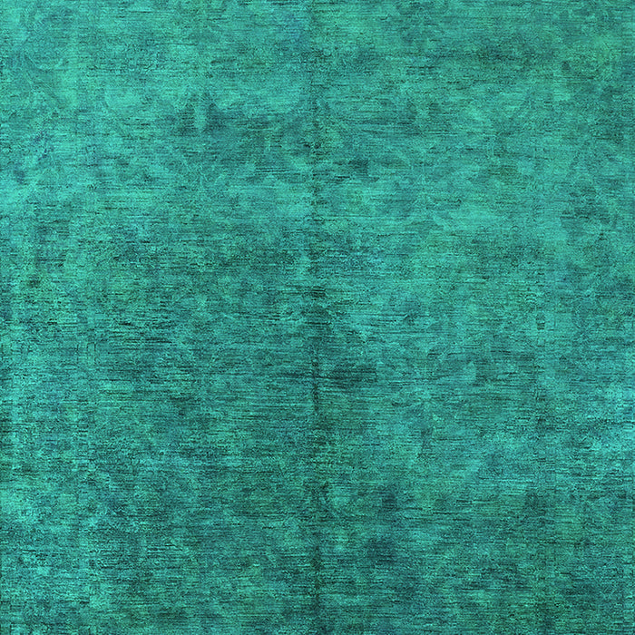 Oriental Turquoise Industrial Rug, urb2451turq
