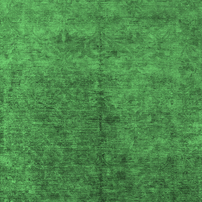 Oriental Emerald Green Industrial Rug, urb2451emgrn