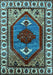 Oriental Light Blue Industrial Rug, urb2452lblu