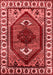 Oriental Red Industrial Area Rugs