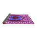 Sideview of Oriental Purple Industrial Rug, urb2452pur