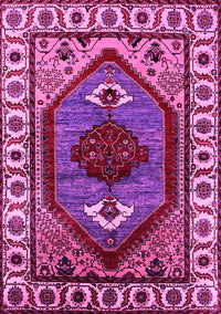 Oriental Pink Industrial Rug, urb2452pnk