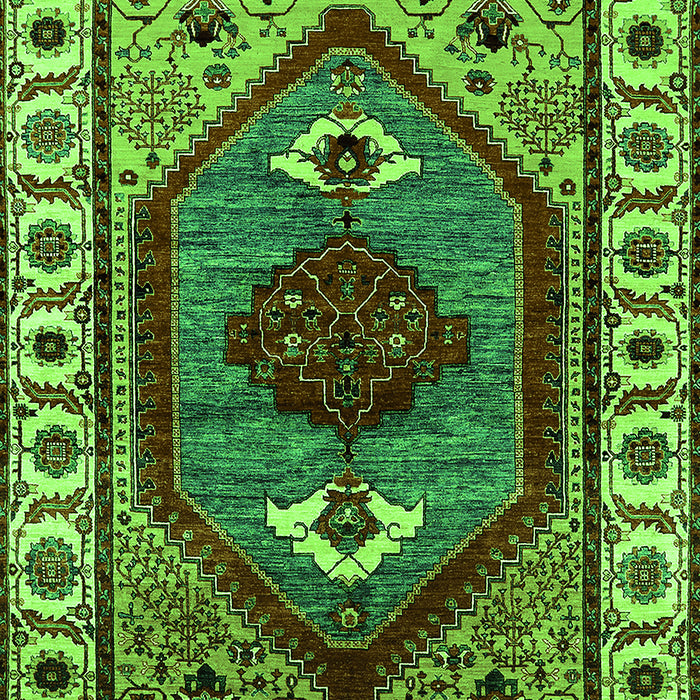Oriental Green Industrial Rug, urb2452grn