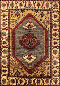 Oriental Brown Industrial Rug, urb2452brn