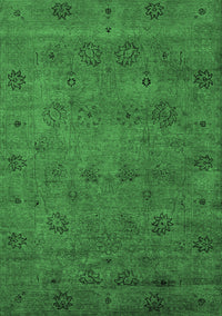 Oriental Emerald Green Industrial Rug, urb2453emgrn