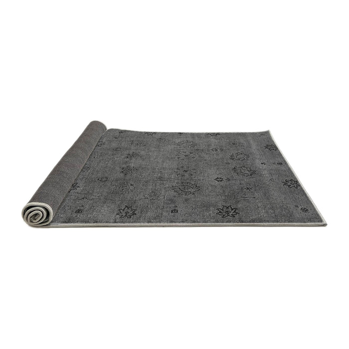 Sideview of Oriental Gray Industrial Rug, urb2453gry