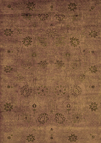 Oriental Orange Industrial Rug, urb2453org