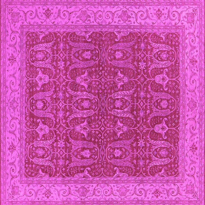 Square Oriental Pink Industrial Rug, urb2454pnk
