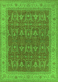 Oriental Green Industrial Rug, urb2454grn