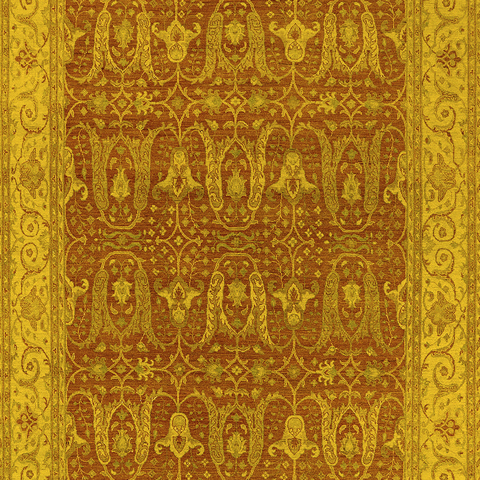 Oriental Yellow Industrial Rug, urb2454yw