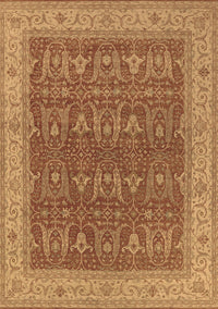 Oriental Brown Industrial Rug, urb2454brn