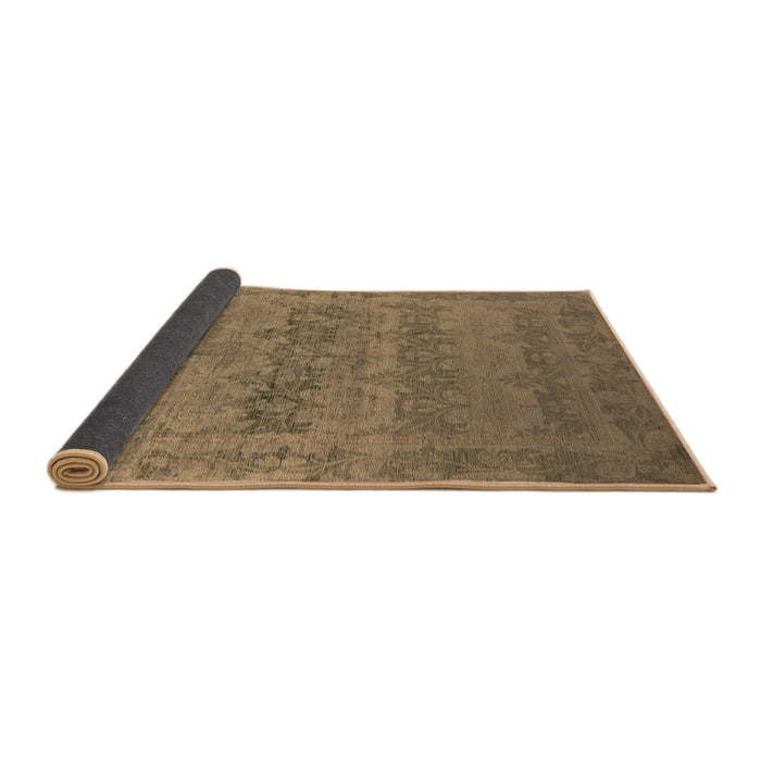 Sideview of Oriental Brown Industrial Rug, urb2455brn