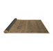 Sideview of Oriental Brown Industrial Rug, urb2455brn