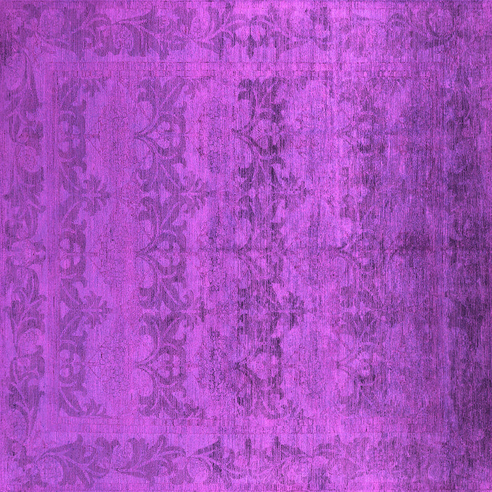 Square Oriental Pink Industrial Rug, urb2455pnk