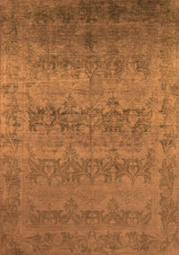 Oriental Orange Industrial Rug, urb2455org