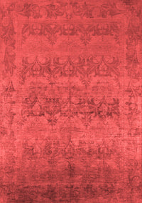 Oriental Red Industrial Rug, urb2455red