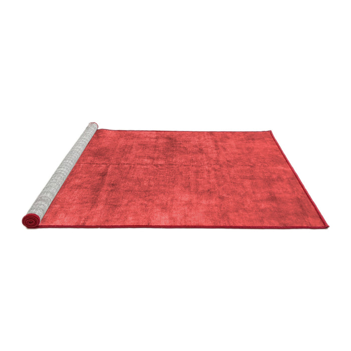 Industrial Red Washable Rugs