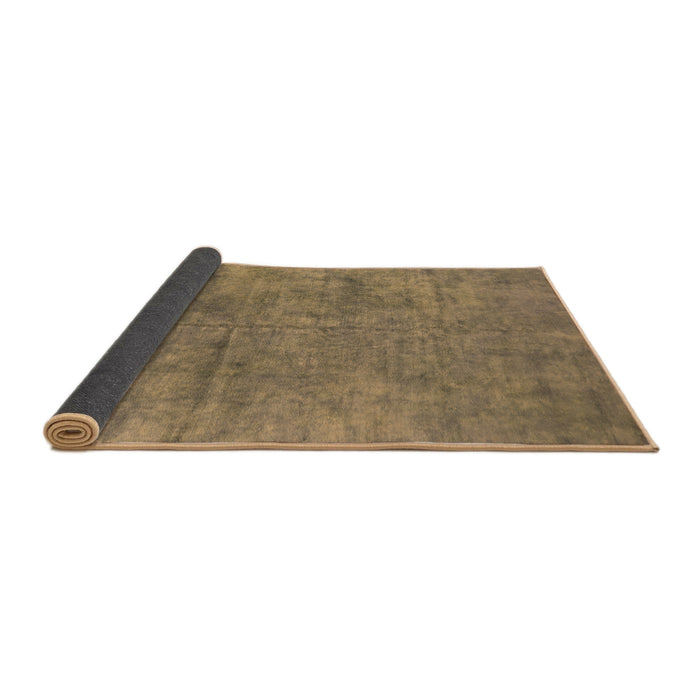 Sideview of Oriental Brown Industrial Rug, urb2456brn