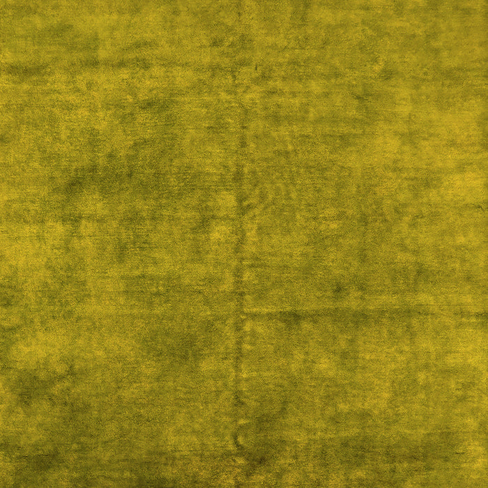 Machine Washable Oriental Yellow Industrial Rug, wshurb2456yw
