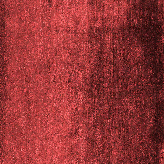 Machine Washable Oriental Red Industrial Rug, wshurb2457red