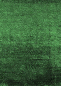 Oriental Emerald Green Industrial Rug, urb2457emgrn