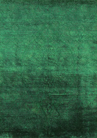 Oriental Green Industrial Rug, urb2457grn