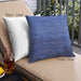 Front View of Mid-Century Modern Urban Square Blueberry Blue Throw Pillow, 18 inch by 18 inch, pwurb2457