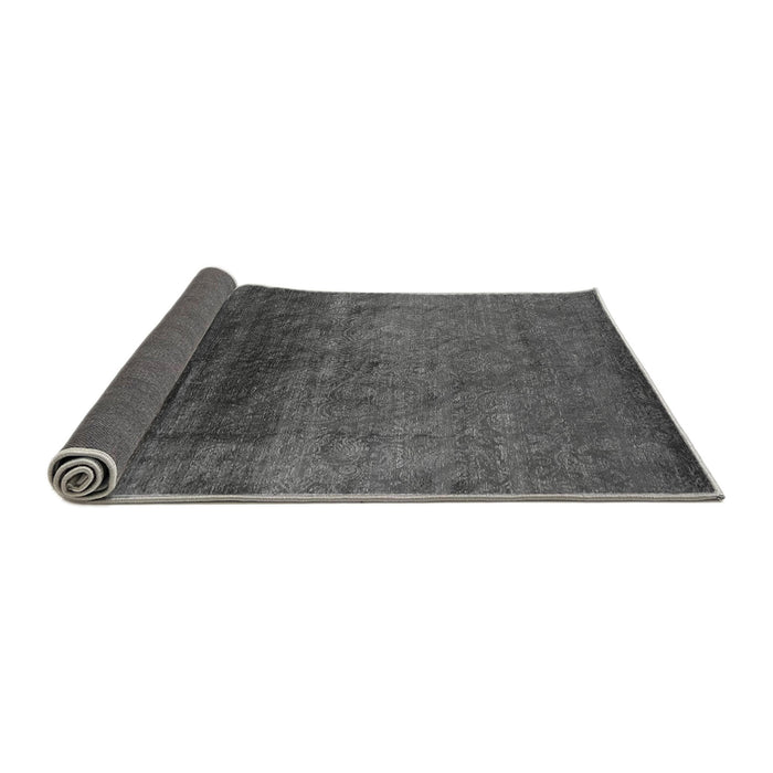 Sideview of Oriental Gray Industrial Rug, urb2457gry