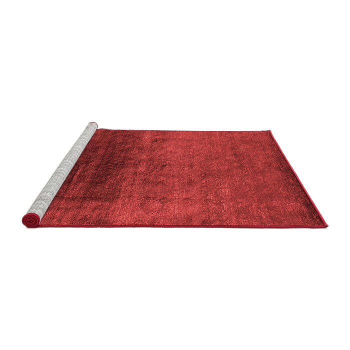 Industrial Red Washable Rugs