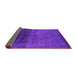 Sideview of Oriental Pink Industrial Rug, urb2457pnk