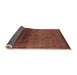 Sideview of Oriental Orange Industrial Rug, urb2457org