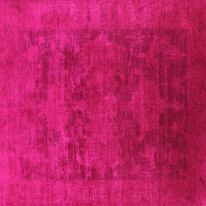 Square Oriental Pink Industrial Rug, urb2458pnk