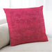 Lifestyle Image of Mid-Century Modern Urban Square Red Throw Pillow, 18 inch by 18 inch, pwurb2458