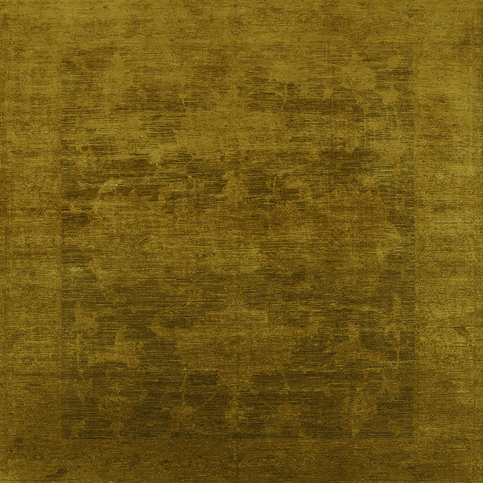 Square Oriental Green Industrial Rug, urb2458grn