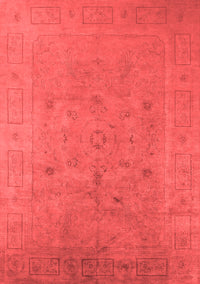 Oriental Red Industrial Rug, urb2459red